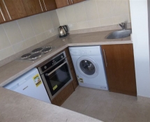 Honey Kitchen Colour with beige marble in Makadi