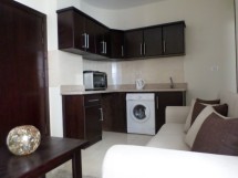 Tiba 1 bed - Dark wood 2